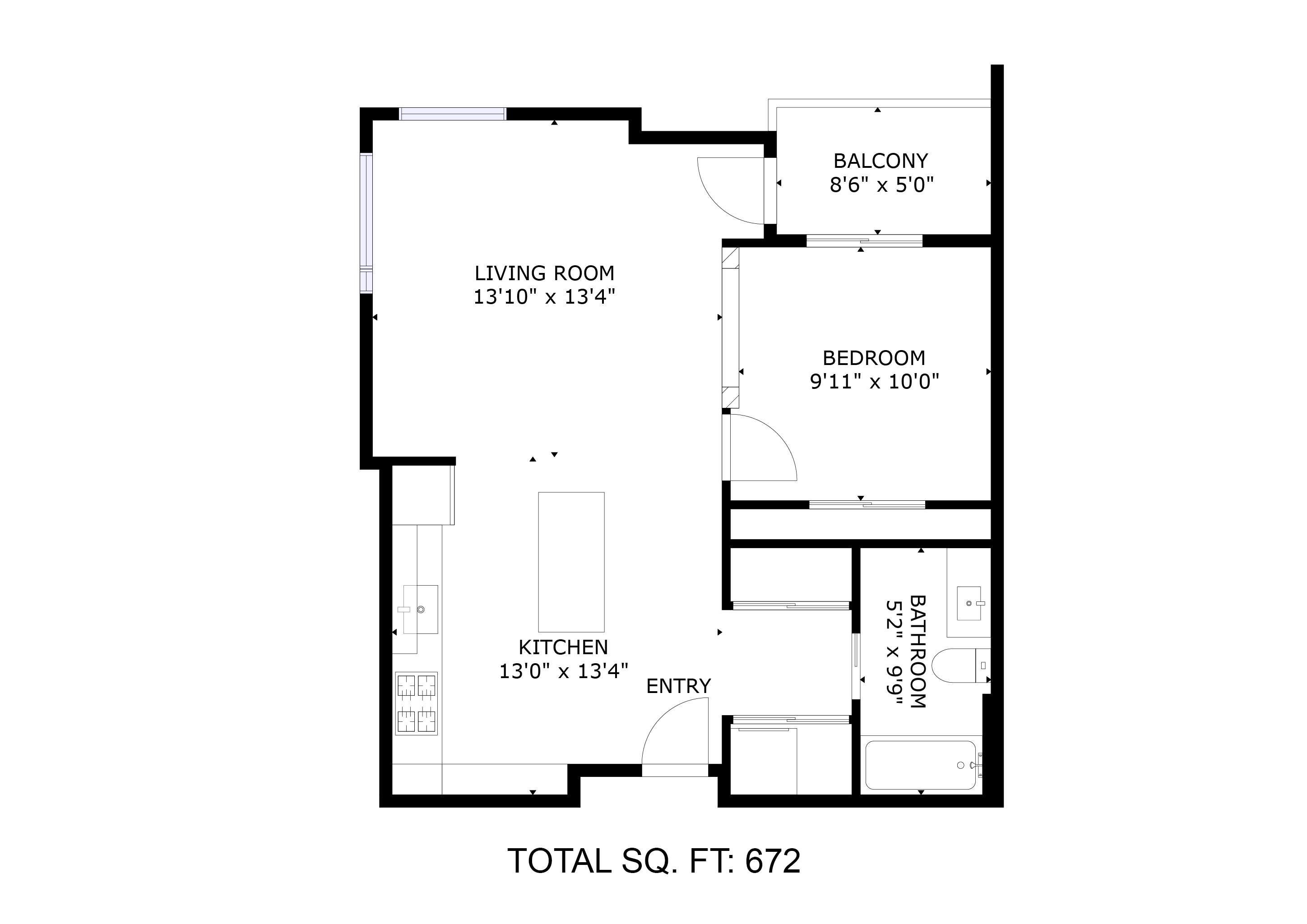 Suite A Floorplan